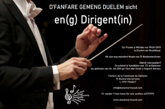 D’FANFARE GEMENG DUELEM sicht en(g) Dirigent(in)