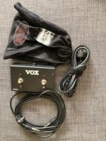 VOX AC15C1 with padded cover and FS-2 footswitch